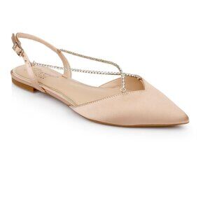 Jewel by Badgley Mischka | Alanna Ballet Flat - Almond Nude | NIB, size 10